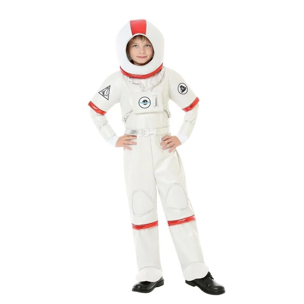 NWT Hauntlook Kids Ambitious Astronaut Halloween Costume Size Small Holiday Part